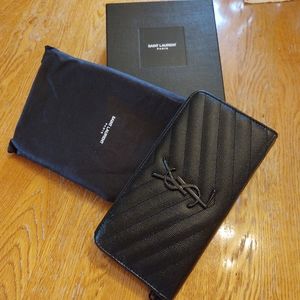 Saint Laurent black wallet
